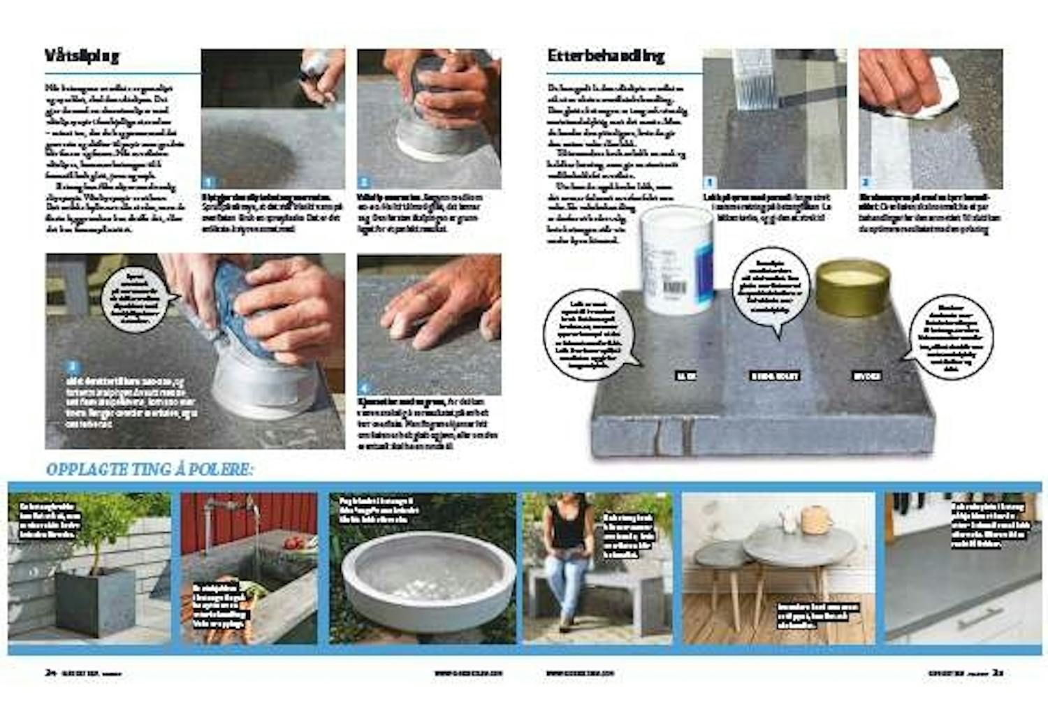 Polert betong Polert betong